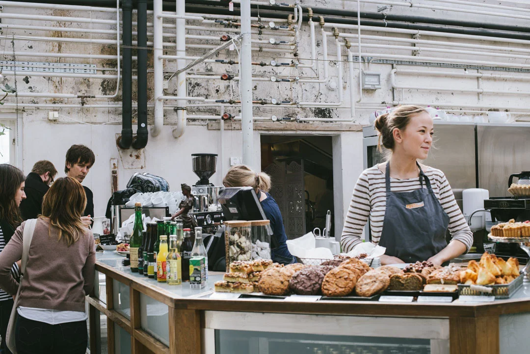 Gamla Orangeriet café och restaurang i Bergianska trädgården