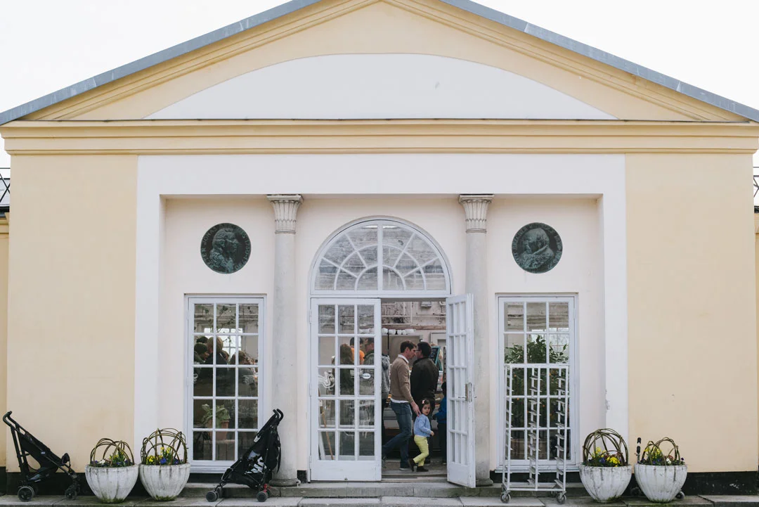 Gamla Orangeriet café och restaurang i Bergianska trädgården