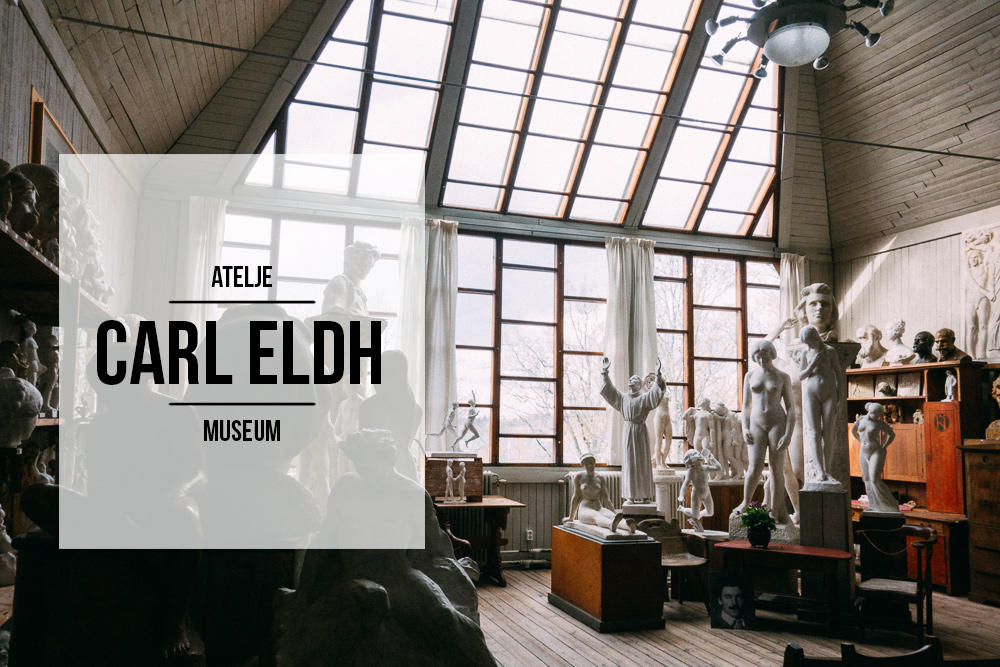 Tips på saker att göra i Stockholm; Besök Carl Eldhs ateljemuseum.