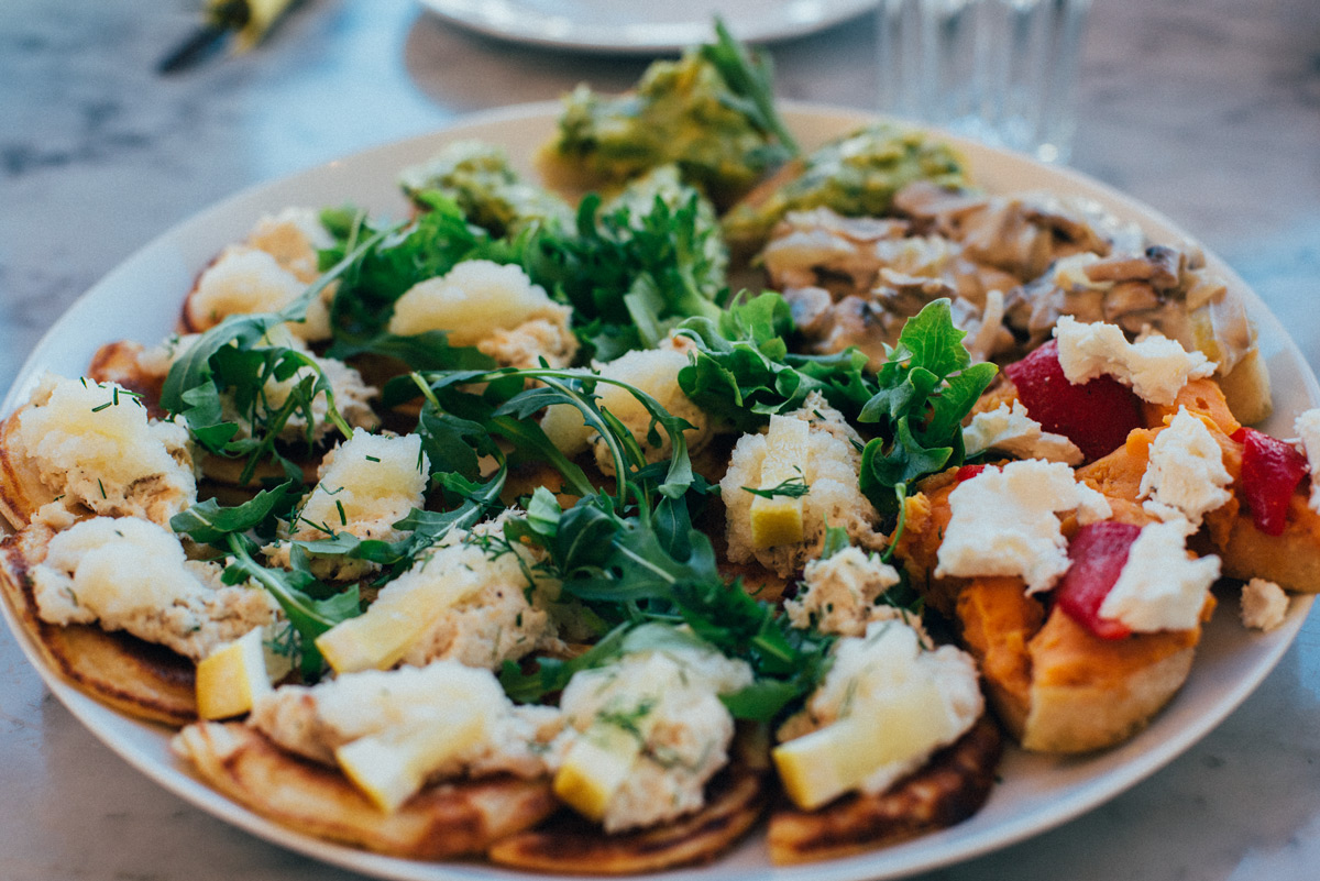 Vegetariskt och vegansk mat på cafe komeet i Tallinn