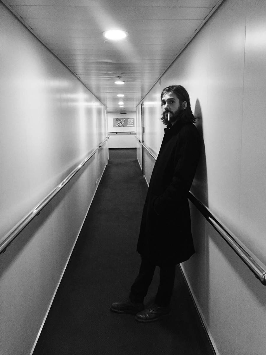 I hytten på M/S Victoria kryssning på väg till Tallinn med Tallink Silja