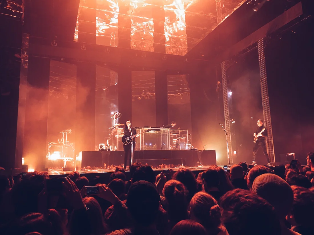 The xx konsert i Hovet Stockholm