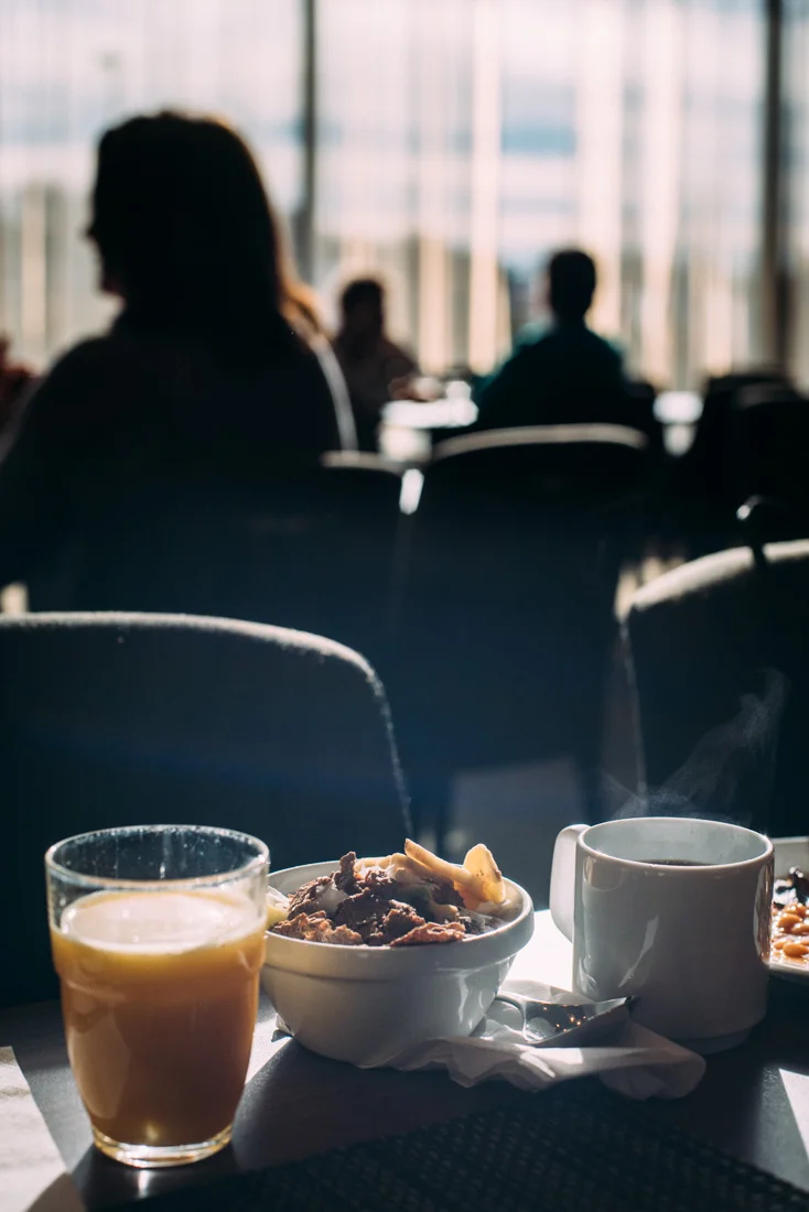 Hotellfrukost på Clarion hotel Arlanda