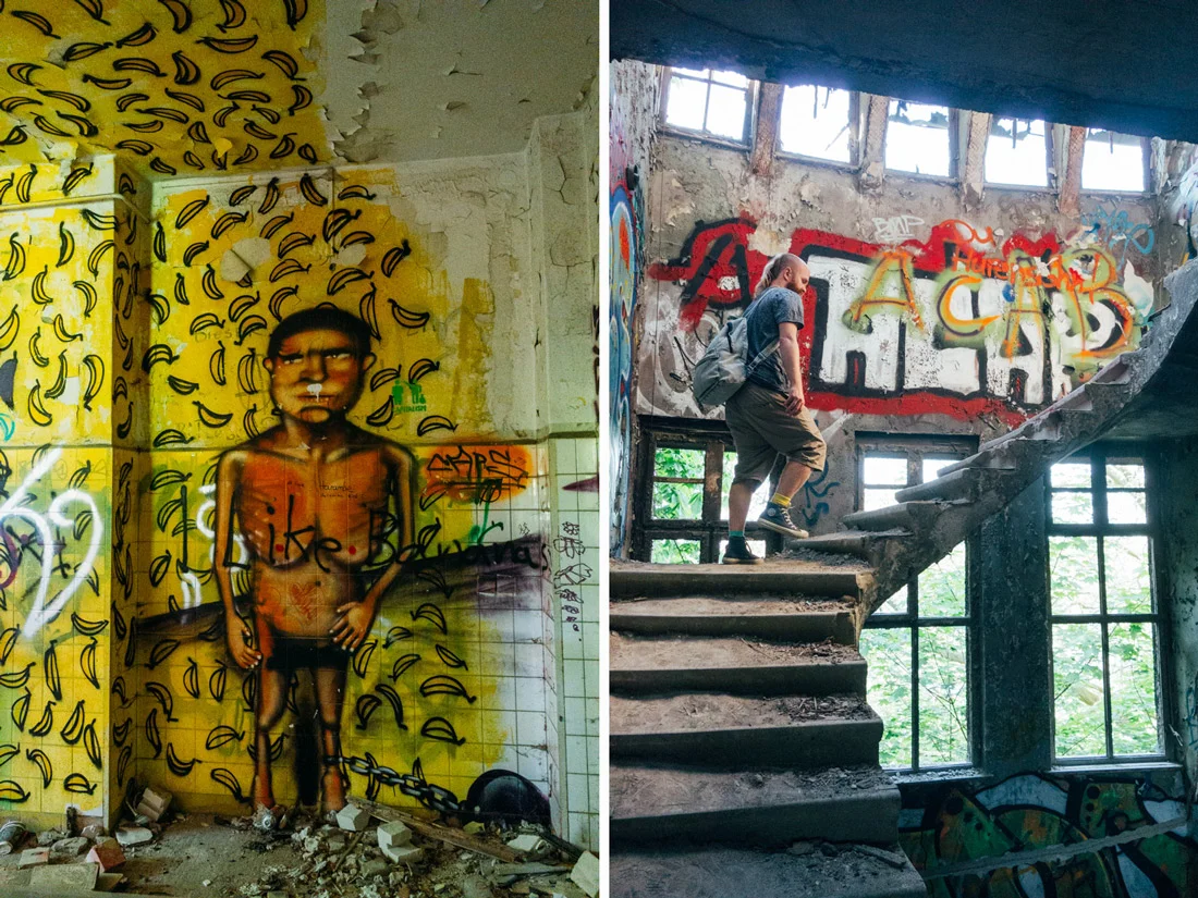 Tips på annorlunda och udda saker att göra i Berlin, besök det övergivna barnsjukhuset.