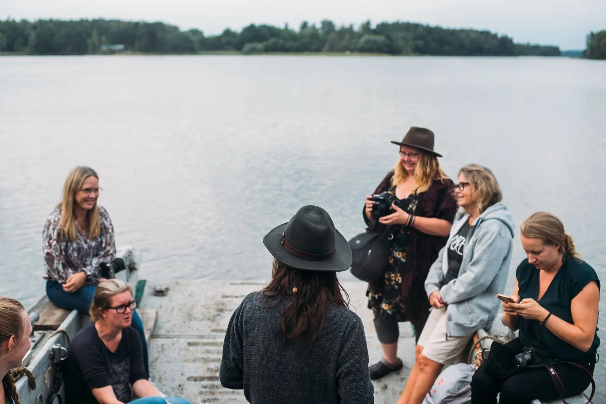 summer workation på lindö med influencers of sweden
