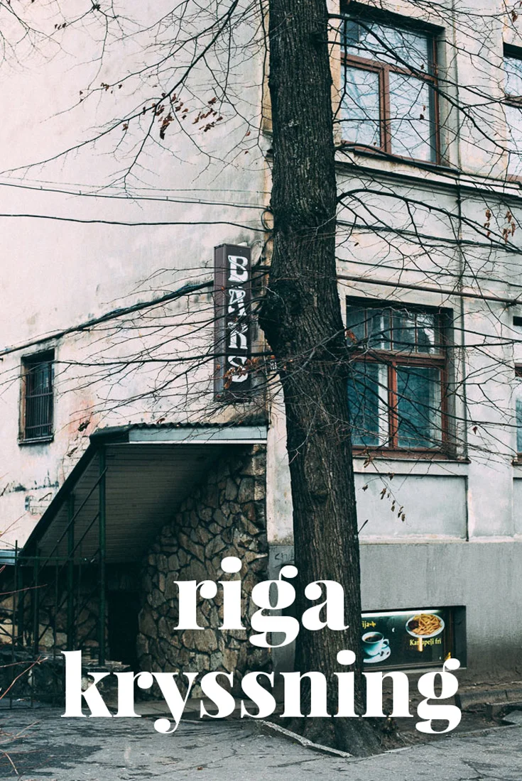 en kryssning till riga
