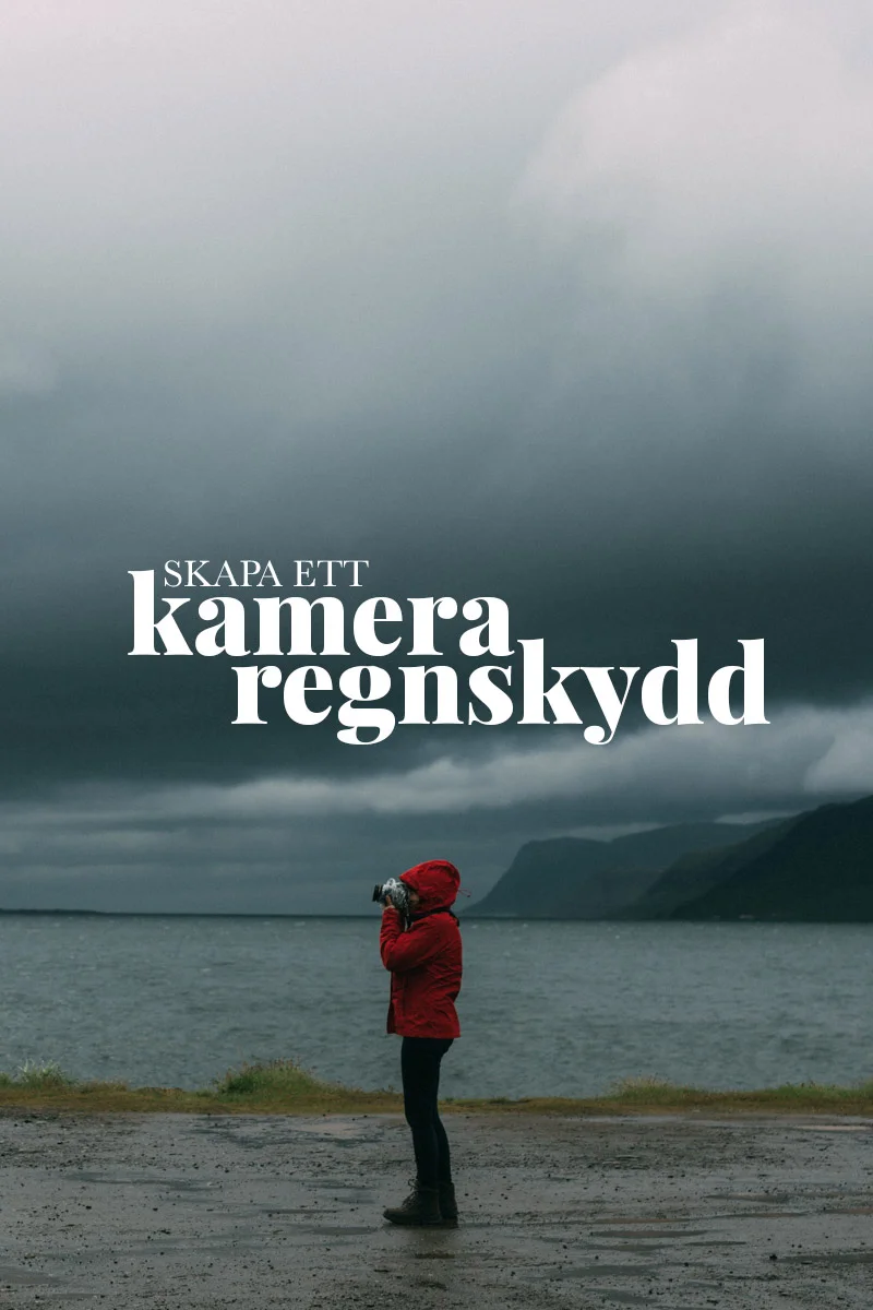 Fotografera i regn: Så skapar du ett regnskydd till din kamera med saker du har hemma
