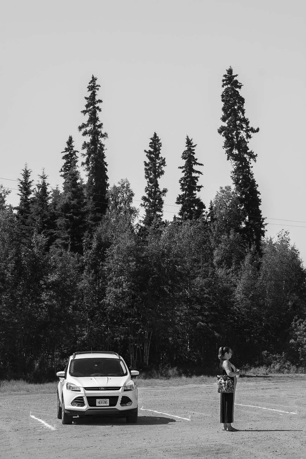 sommar i North Pole Alaska