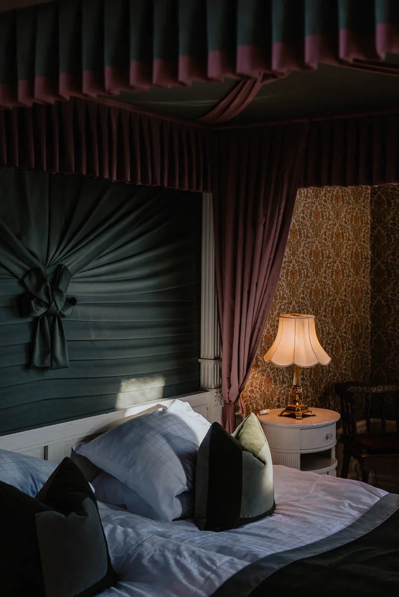 bröllop på thorskogs slott och sov bröllopssviten