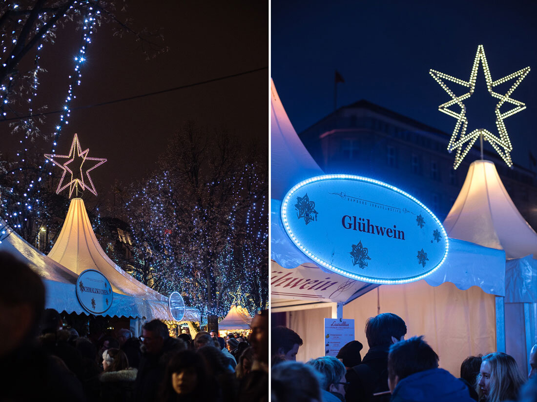 Besök mysiga julmarknaden white magic som är ett tips i guiden till Hamburgs 4 bästa julmarknader.