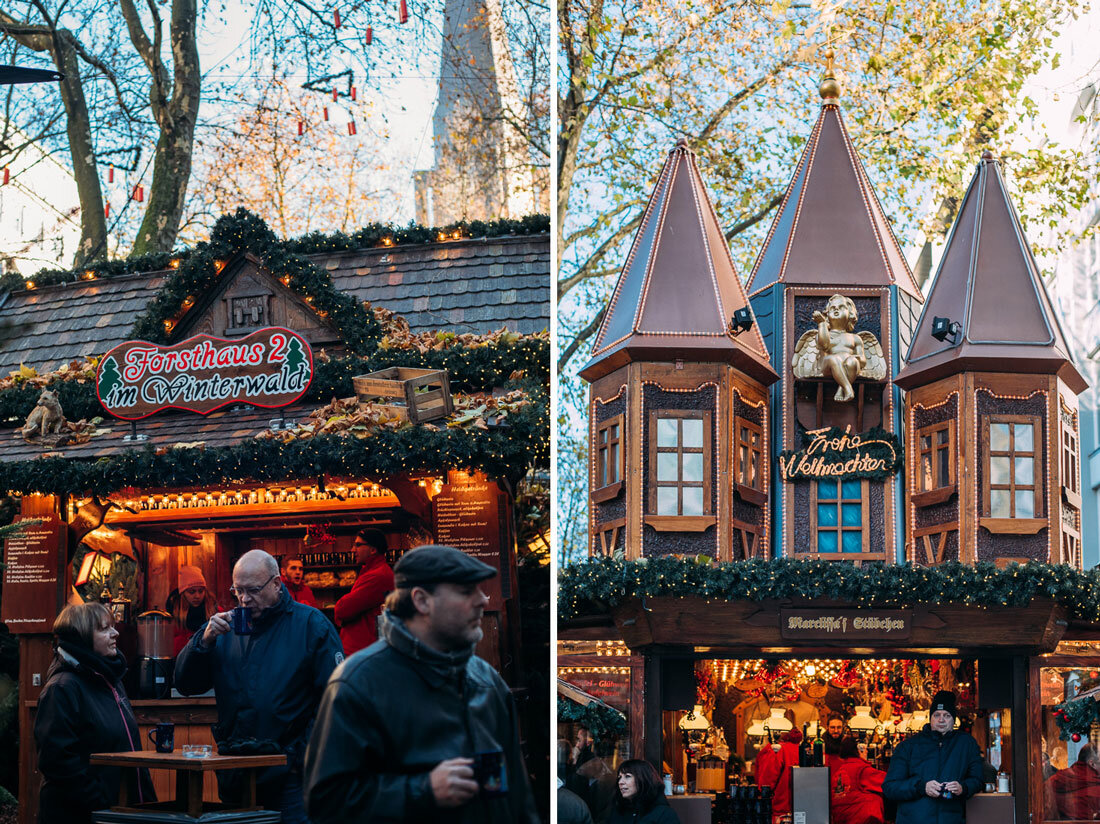 Besök magiska julmarknaden i området runt Gerhard-Hauptmannplatz som är ett tips i guiden till Hamburgs 4 bästa julmarknader.