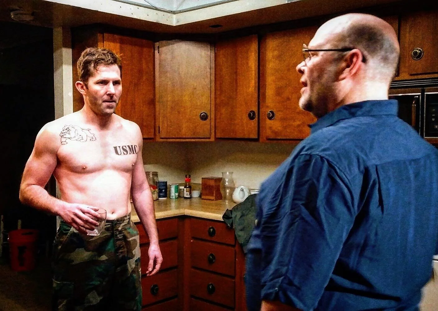 Showing off the new tats for a film I&rsquo;ve been working on&hellip;

That&rsquo;s a wrap on my role of Lenny Hart in &lsquo;Platinum Loop&rsquo; 🎥 I can&rsquo;t wait for you all to see it and I am grateful to have been a part of this story.