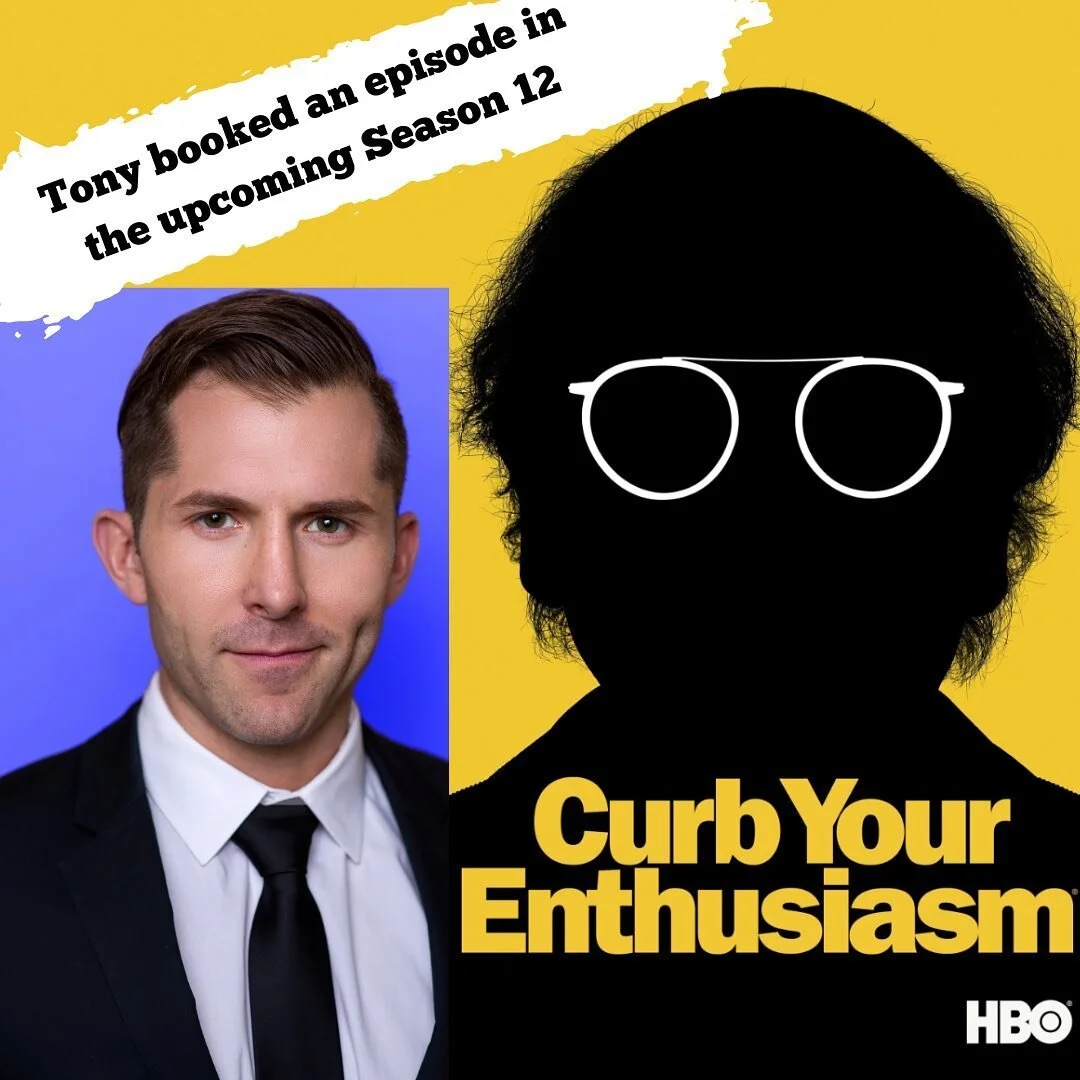 Excited to announce another win! 

More details to come! 

#curbyourenthusiasm #actor #hbo #larrydavid #onset🎥🎬