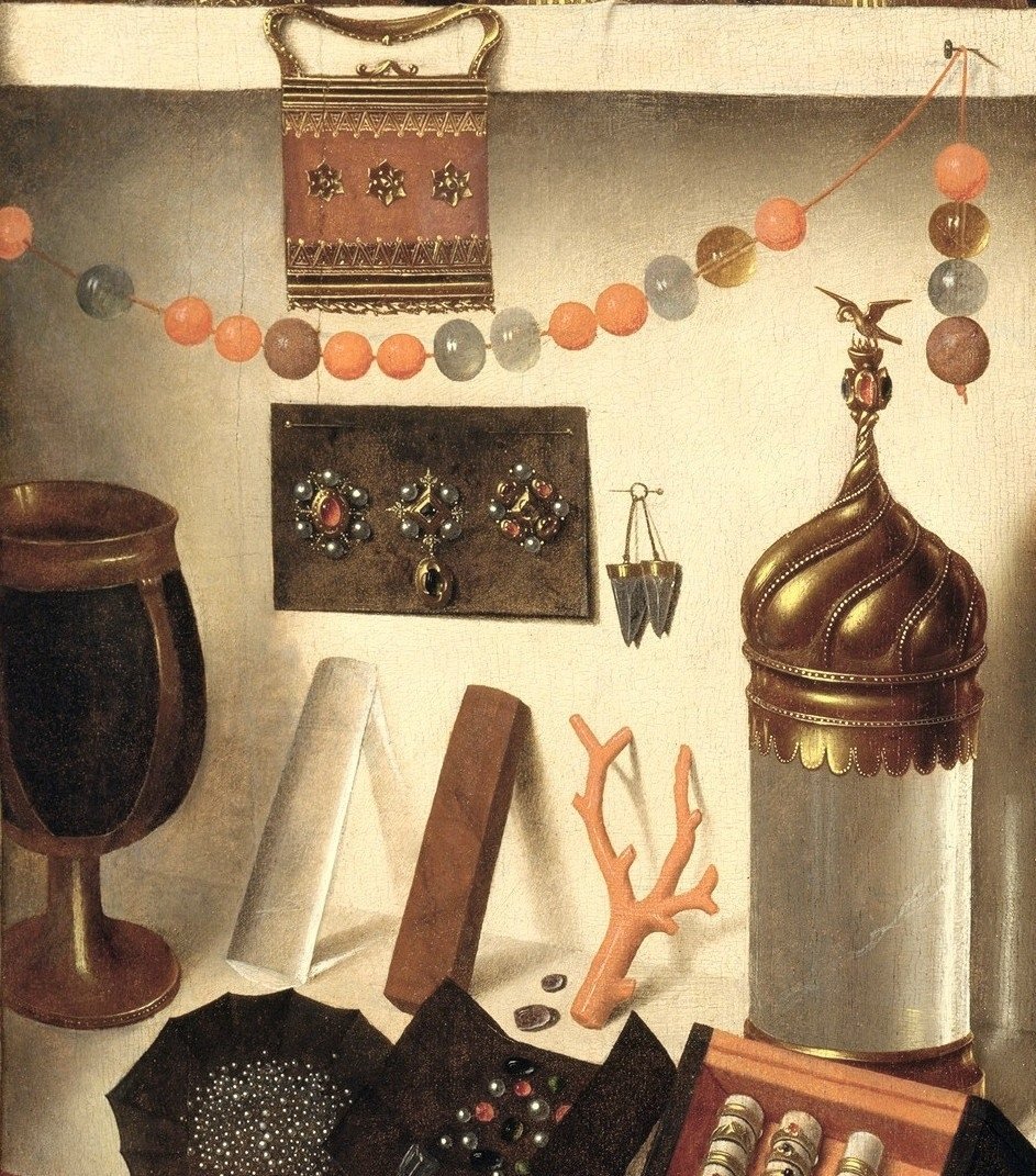 Detail of "A Goldsmith in his Shop'