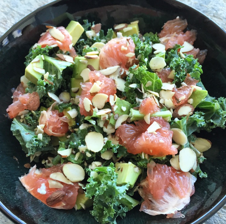 甘蓝、柚子、,鳄梨Salad