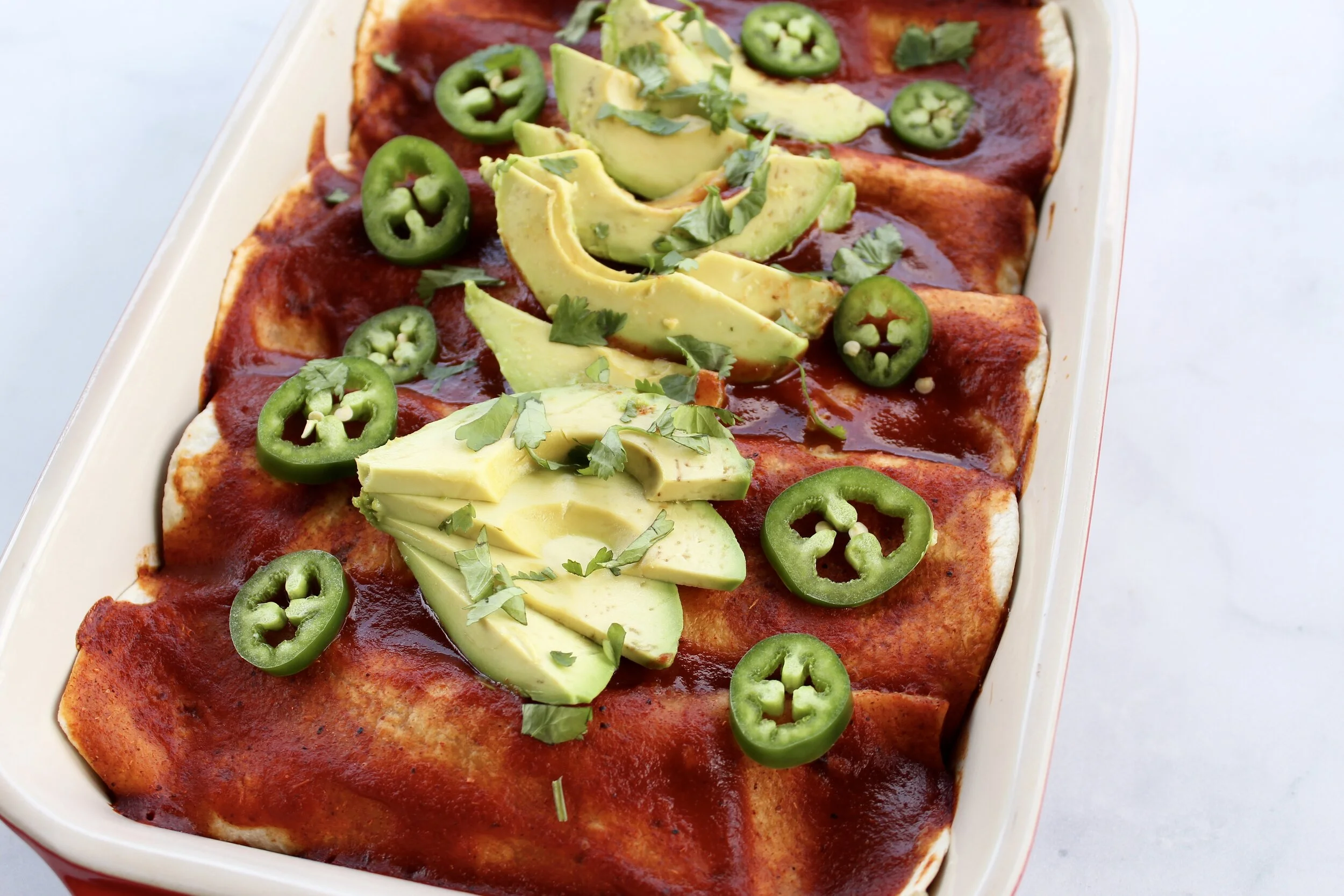 Black Bean Sweet Potato Enchiladas Vegan — Eleat Sports Nutrition, LLC