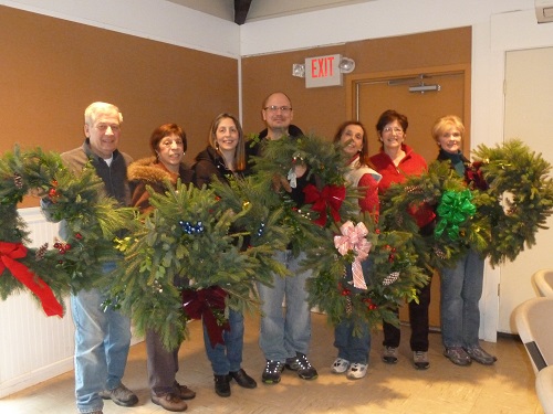wreath making workshop