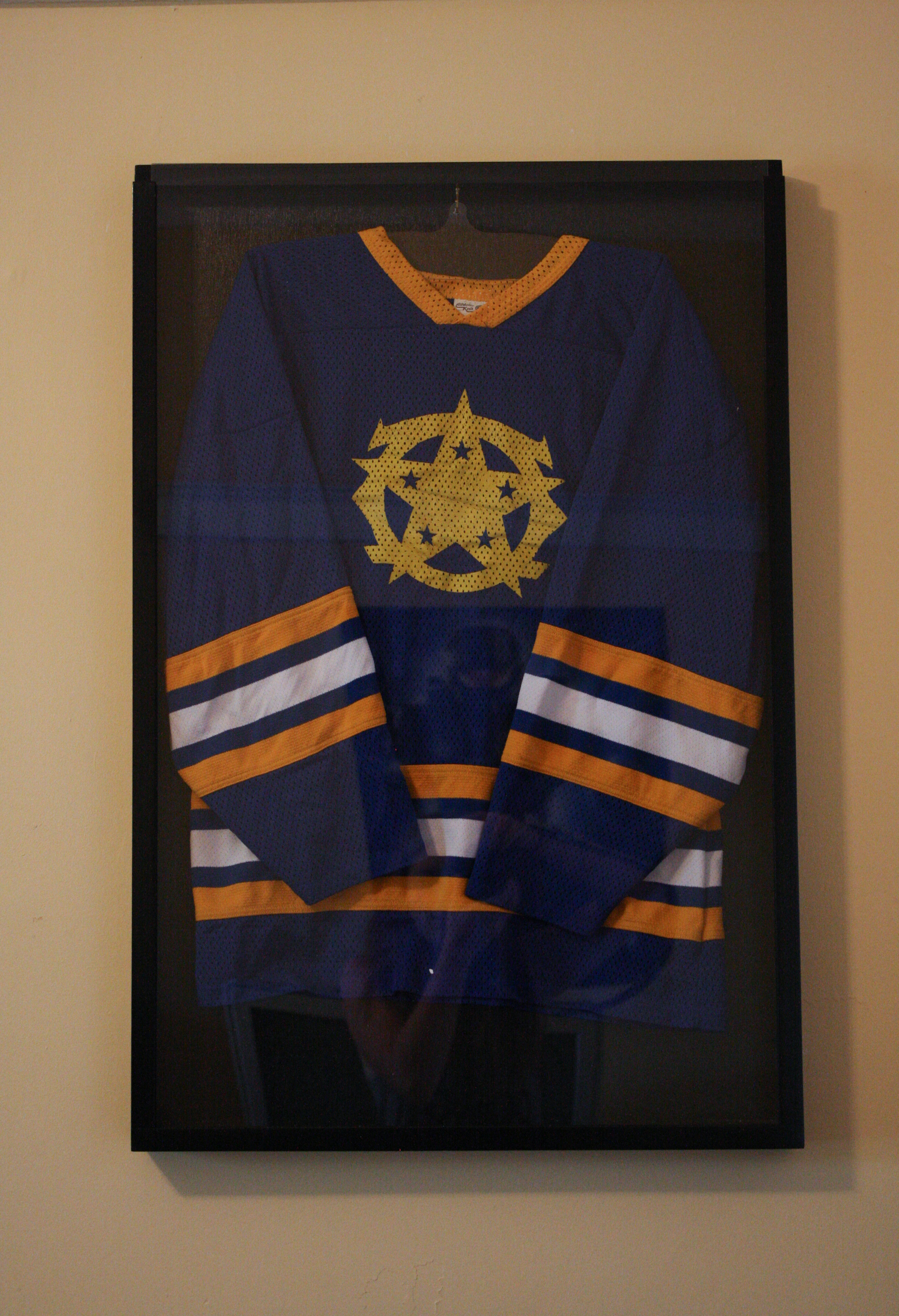 Blue Colonial Hockey Jersey, early 2000s