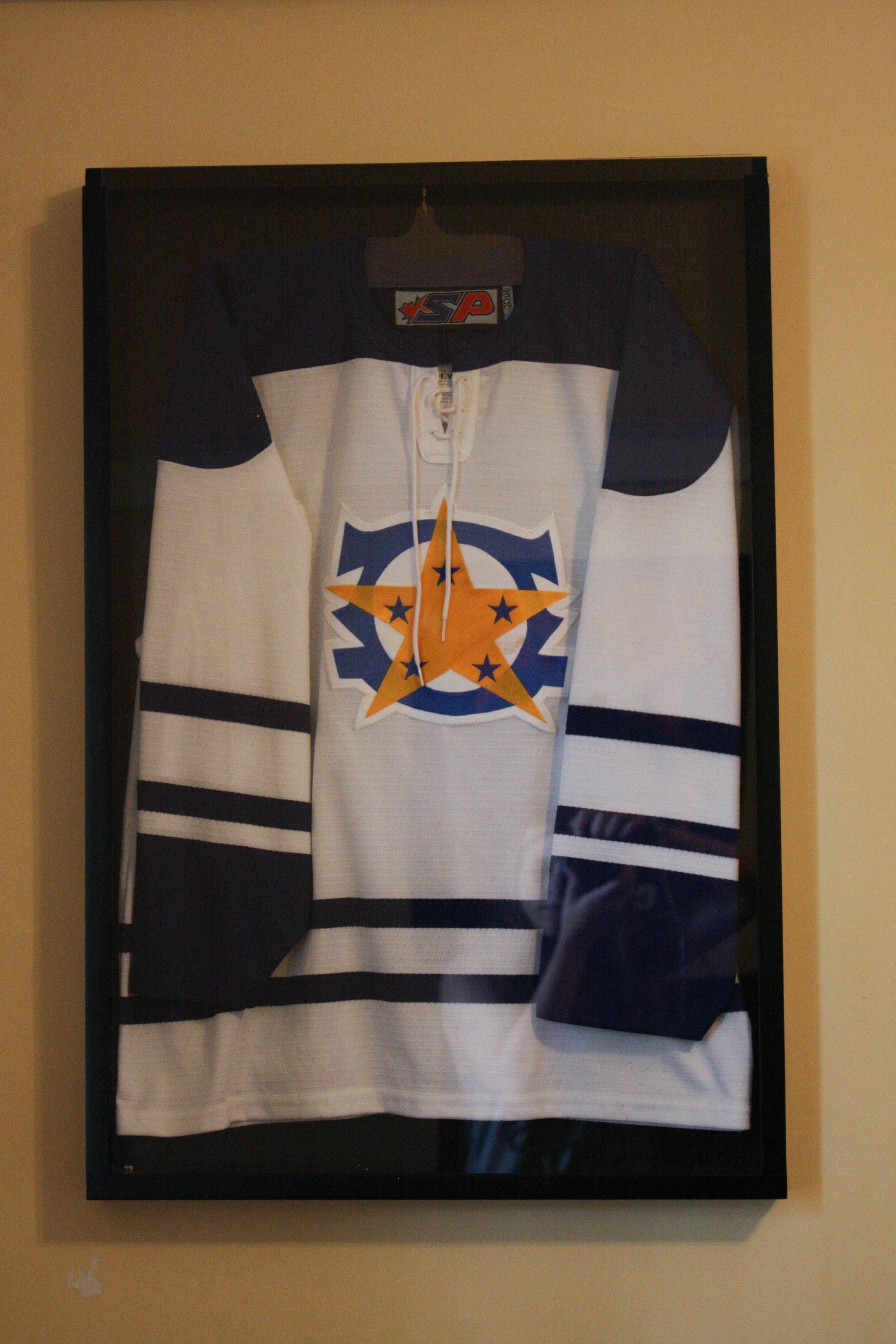 White Colonial Hockey Jersey, early 2000s