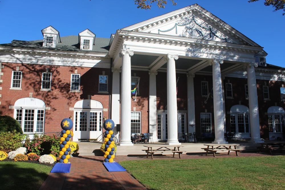Colonial Club Homecoming brick reveal, photo 1
