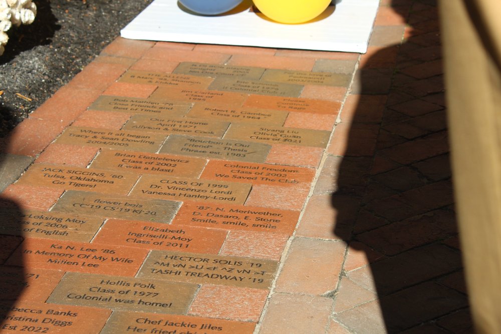 Colonial Club Homecoming brick reveal, photo 4