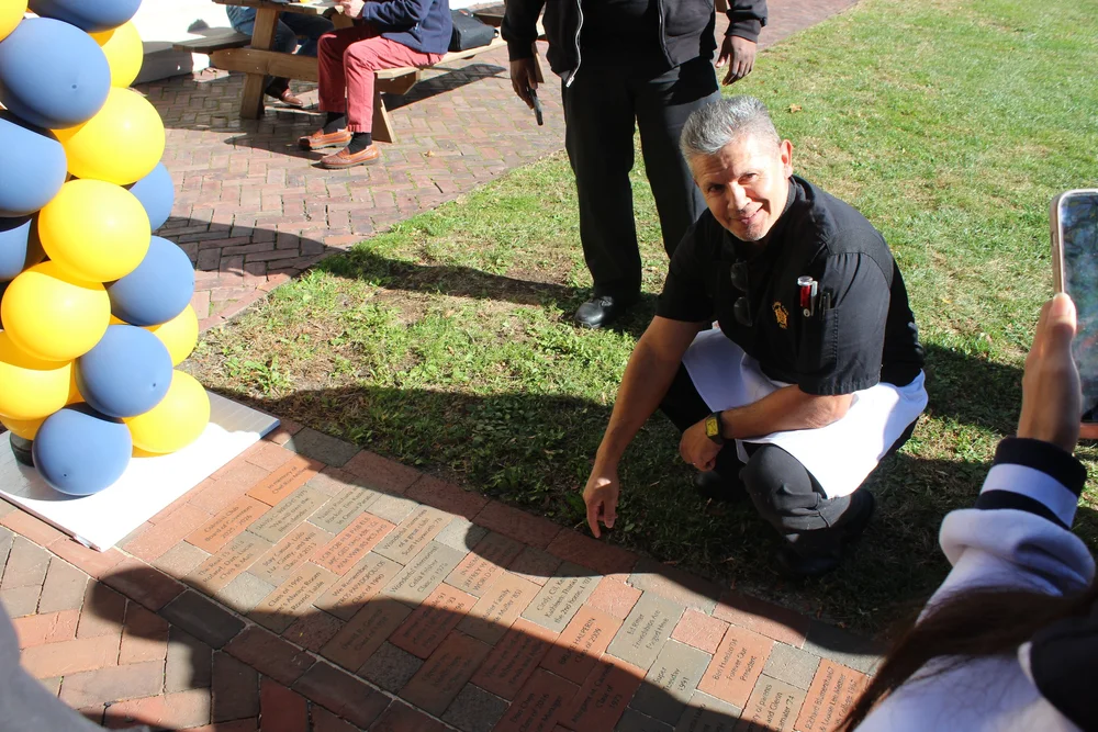 Colonial Club Homecoming brick reveal, photo 18