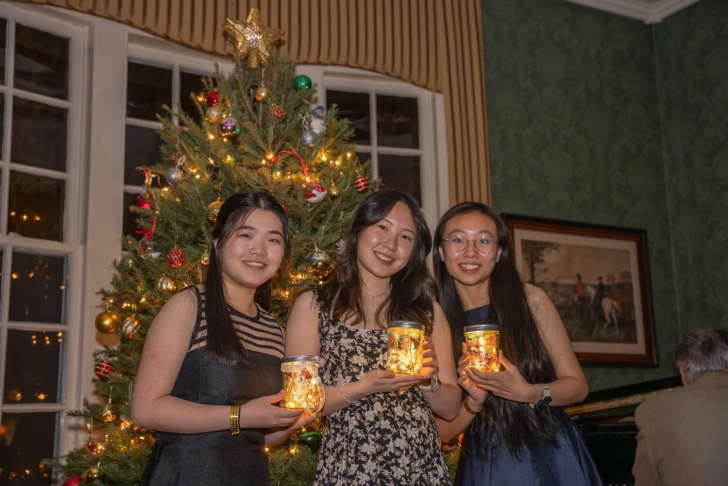 Members celebrating Lantern Night Gala Formals 2025