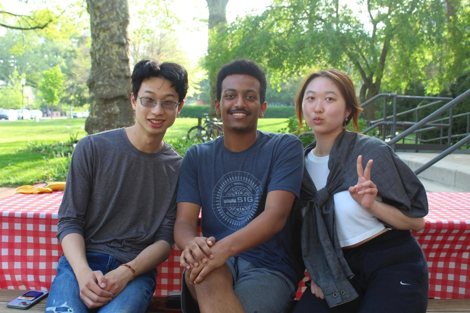 Friends enjoying Colonial’s Annual Summer BBQ 2024