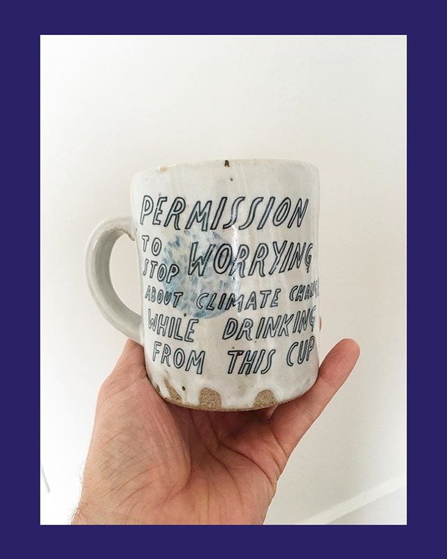 THE GIFT OF FORGIVENESS /////
PAY OFF YOUR DEBTS /////////////
PERMISSION TO STOP WORRYING ABOUT CLIMATE CHANGE WHILE DRINKING FROM THIS CUP ////////////////
.
Forgive yourself, pay off your debts.  Forgiveness for others, pay off their debts.
//
Or,