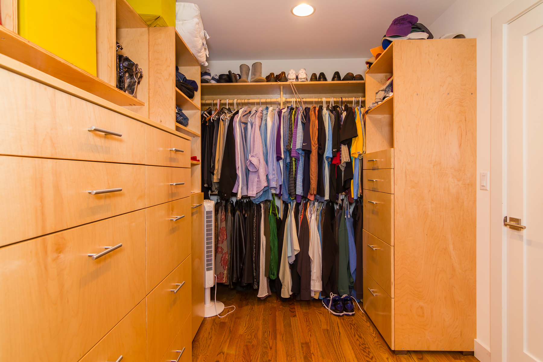 Custom built-ins for new master closet
