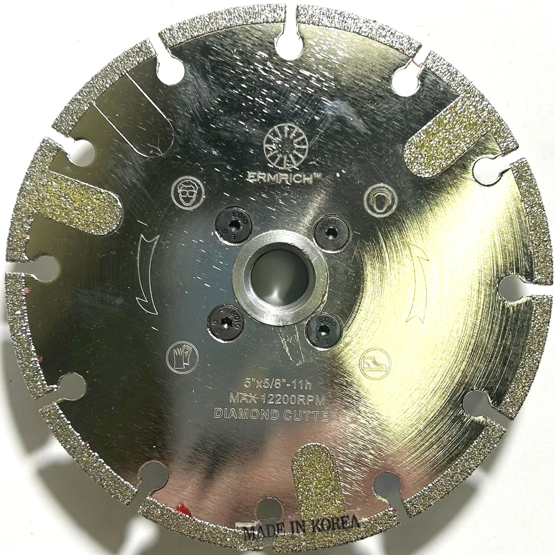 saw - Diamond Cutter Saw Blades for Marble - Thread 5 inch silver front.jpg