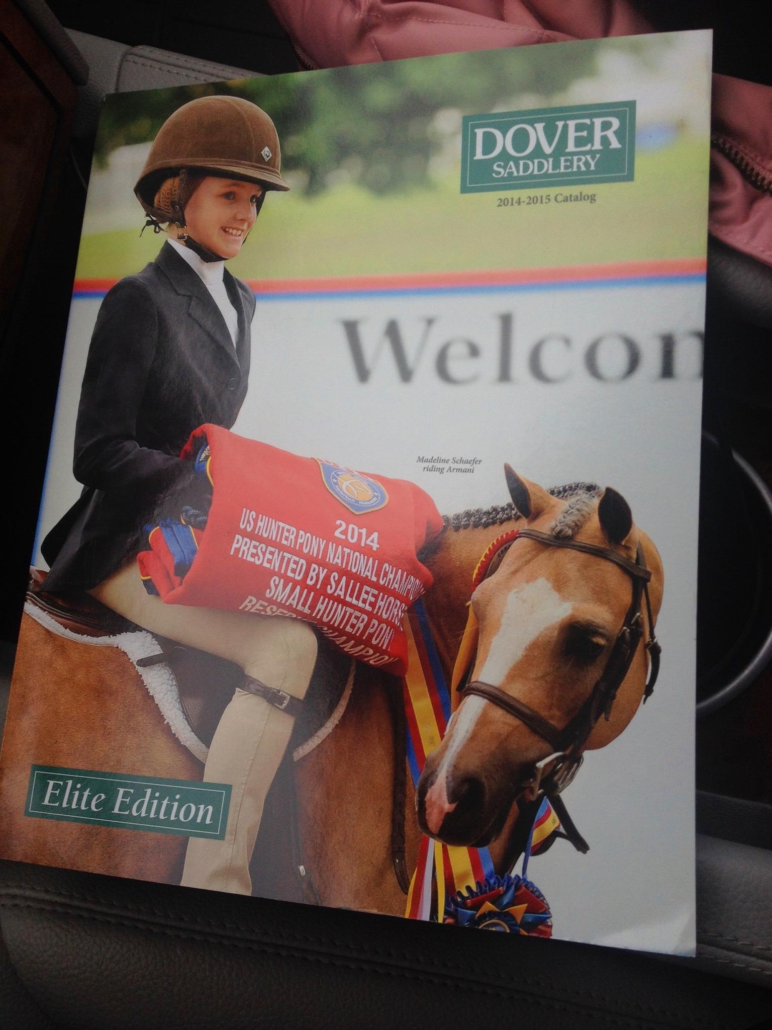 Armani on the cover of Dover Catalog