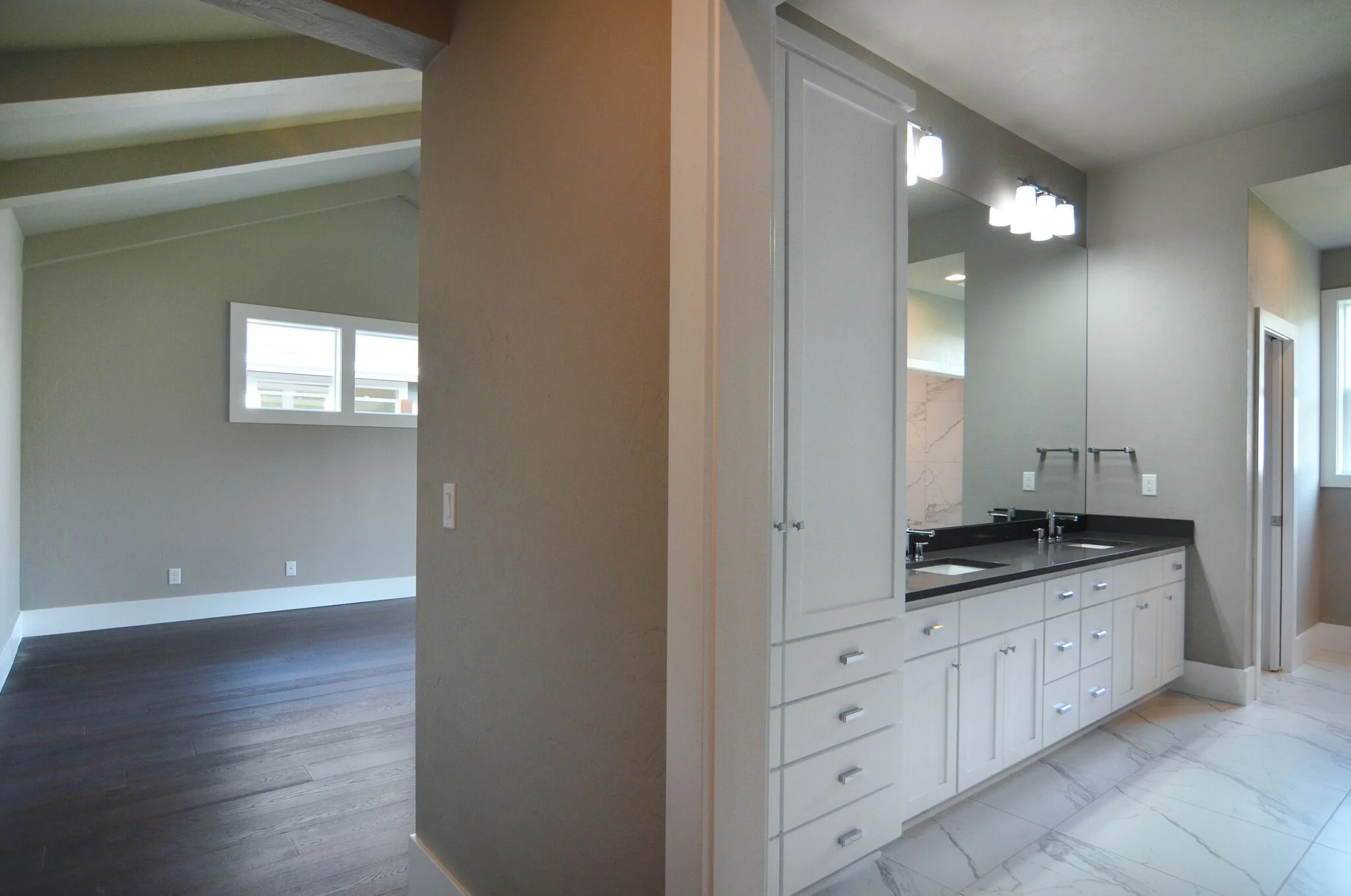 Master Bedroom and master bath