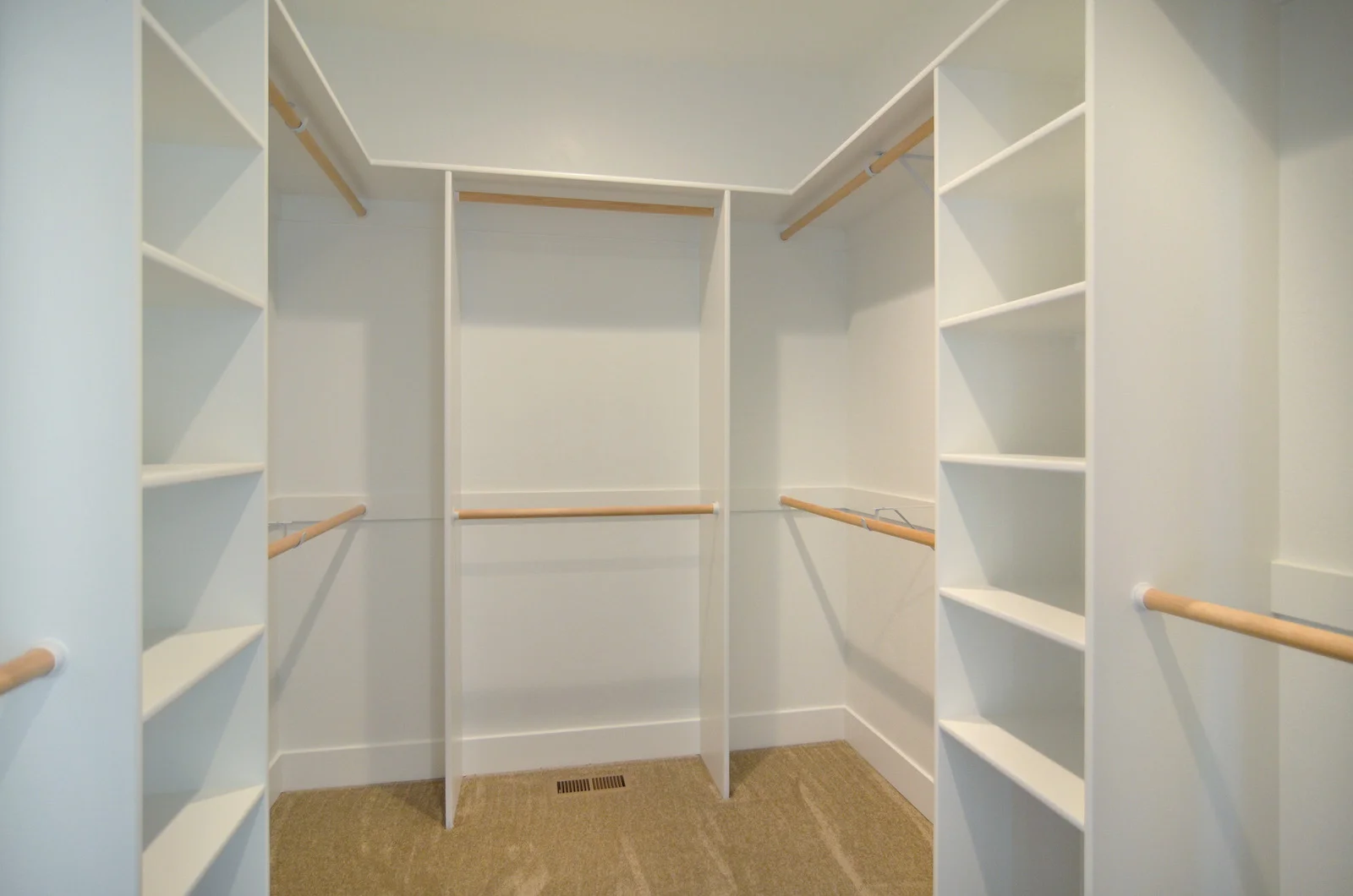 Master walk in closet