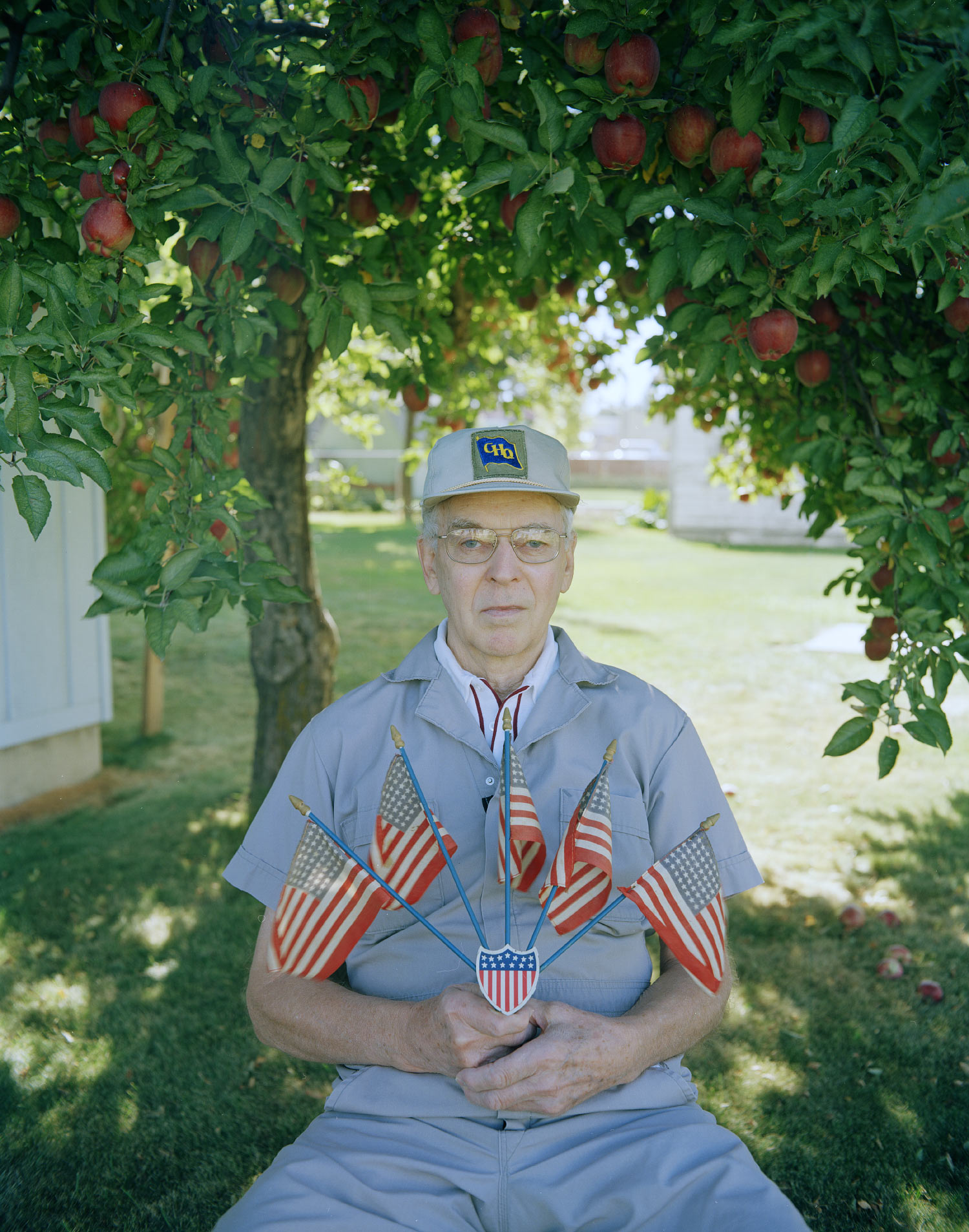 Veteran Under Apple Tree