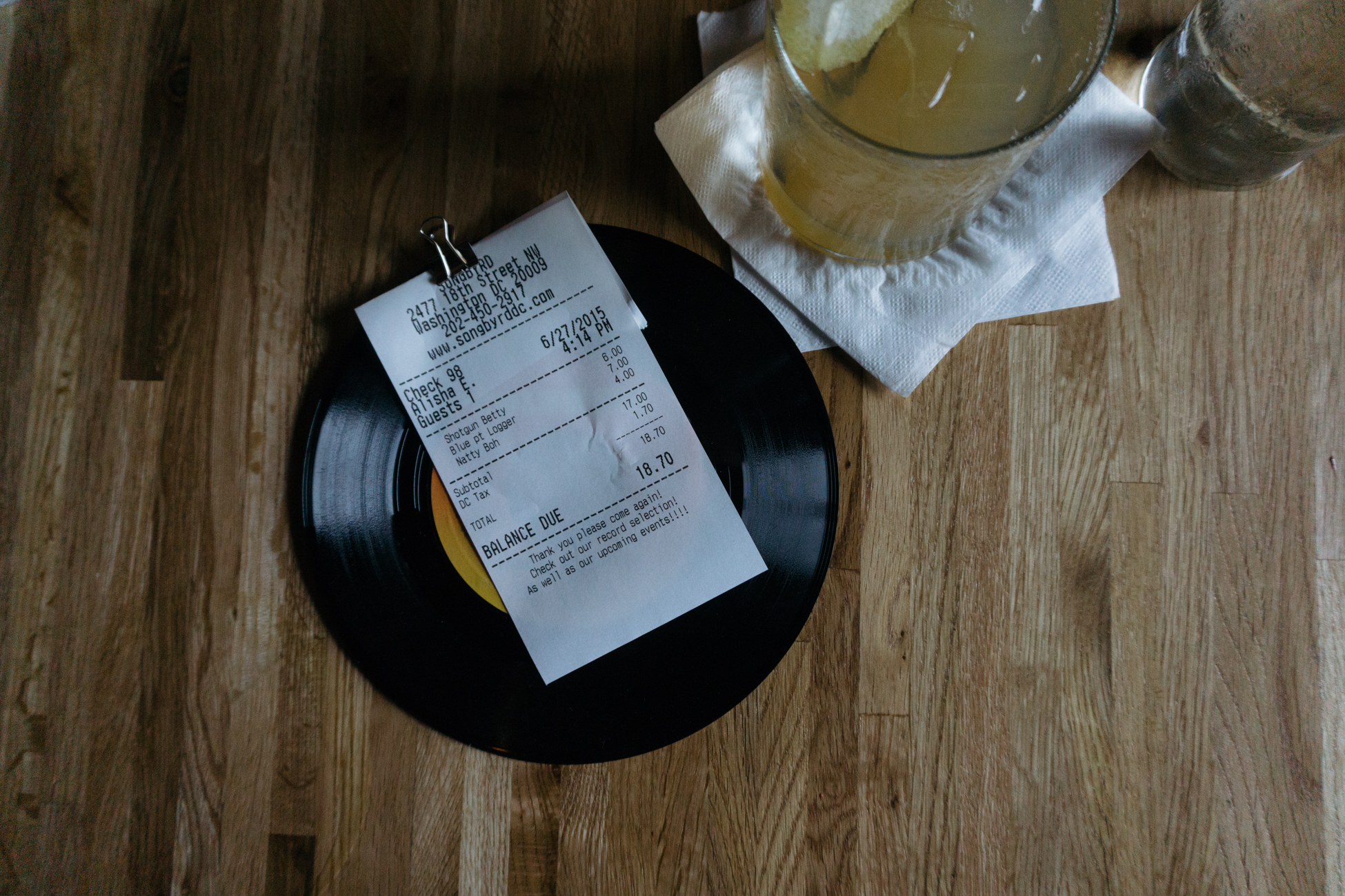 Somewhere, a hipster is crying. Photo courtesy Songbyrd.