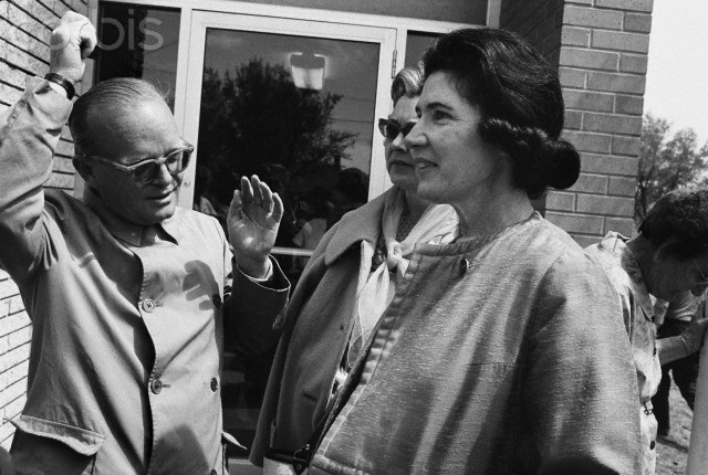 Harper Lee and Truman Capote. Image courtesy Flickr user Peggy O'Connor .