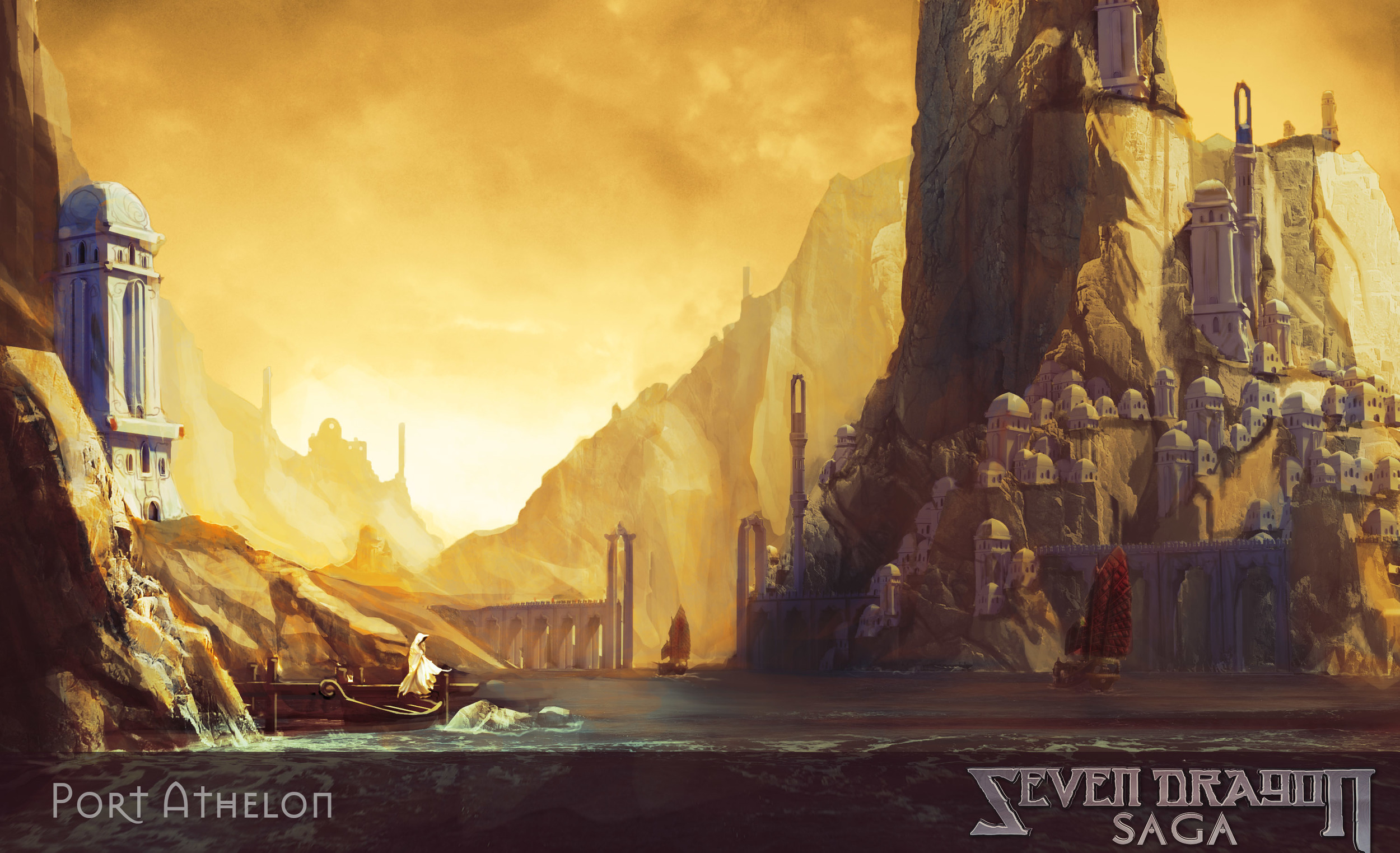 Port Aphelon - Seven Dragon Saga