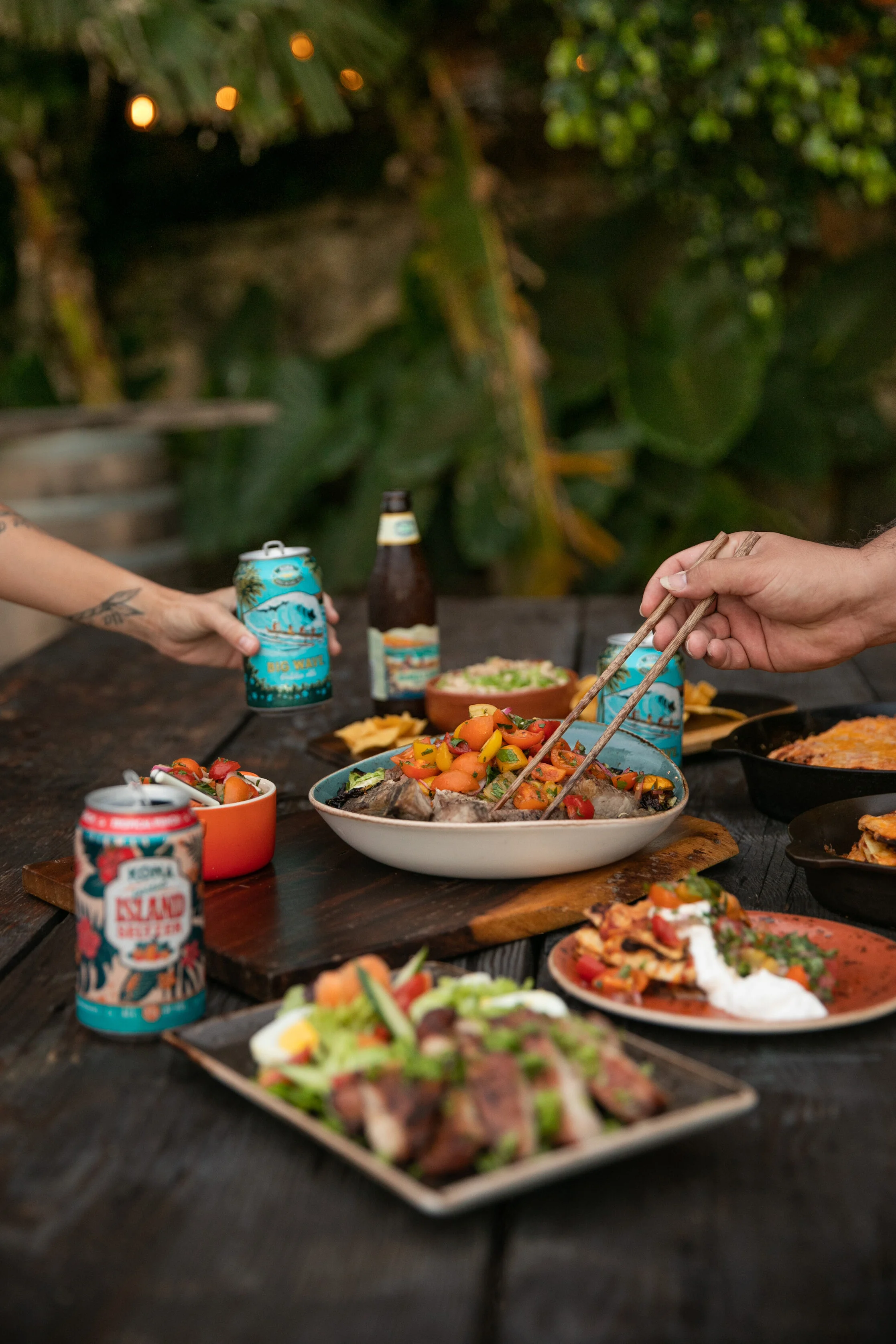 Commercial Food Photography for Kona Brewing Company