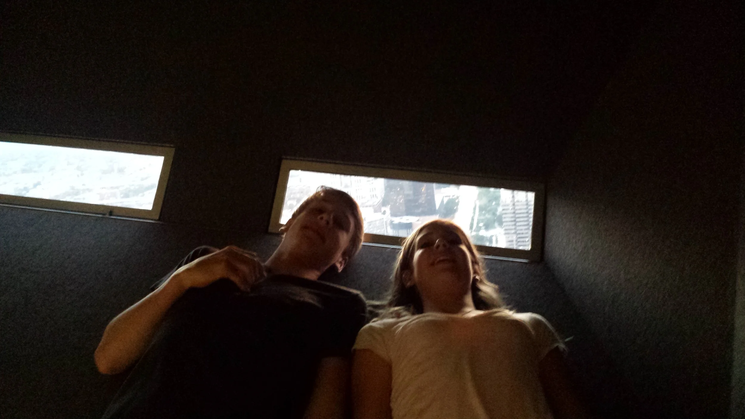 The kids in the Arch