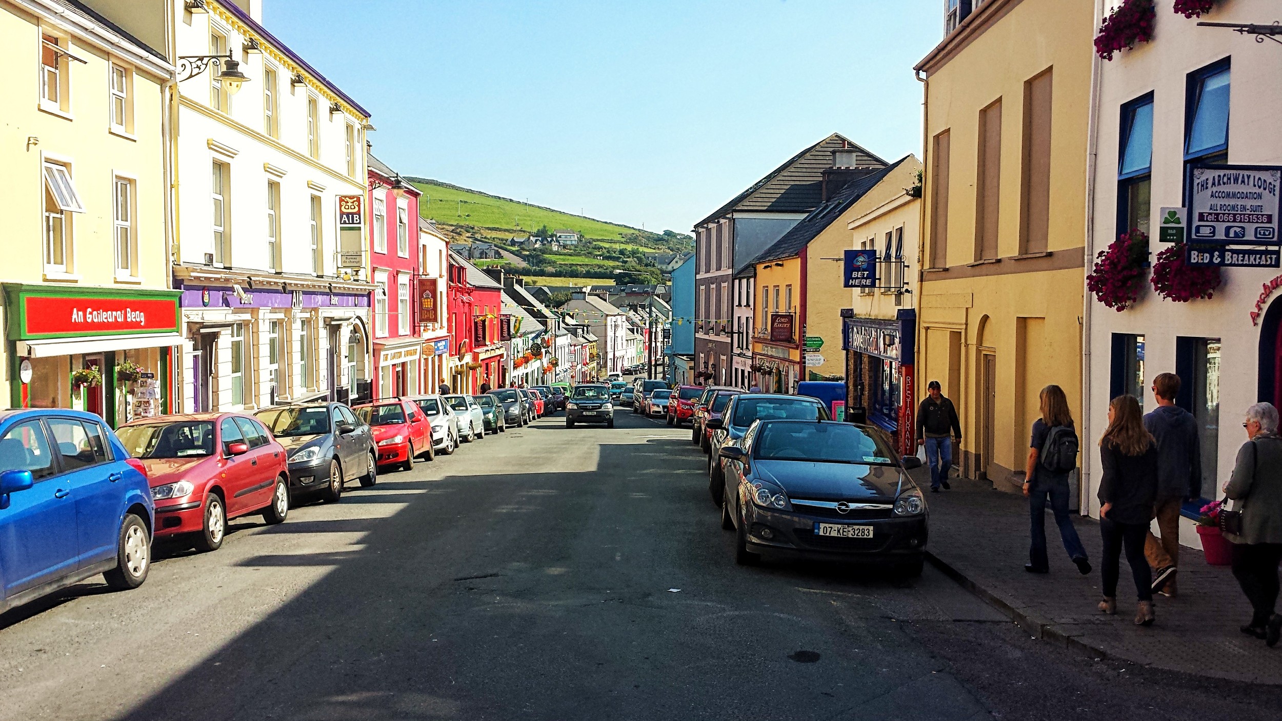 The beautiful town of Dingle