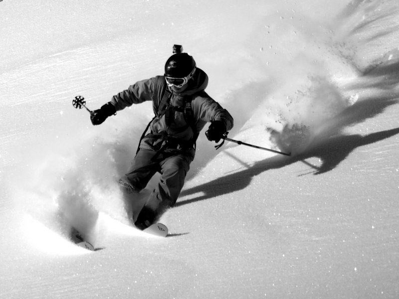 Throwing snow
