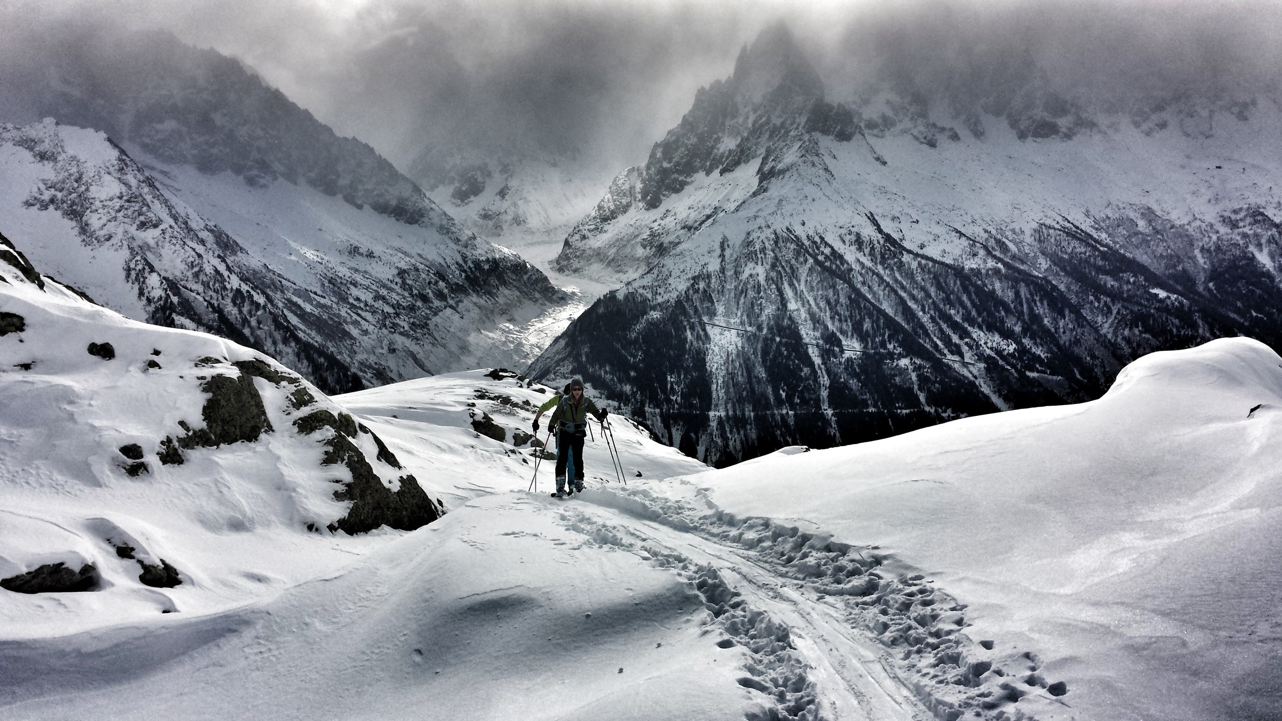 Heading up