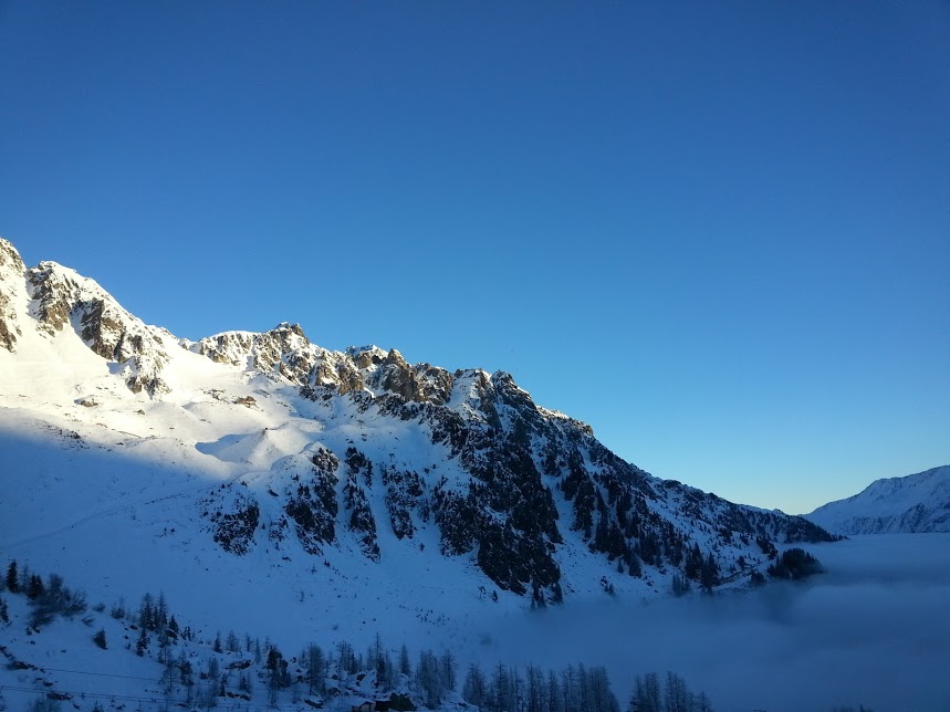 View from the top. 
