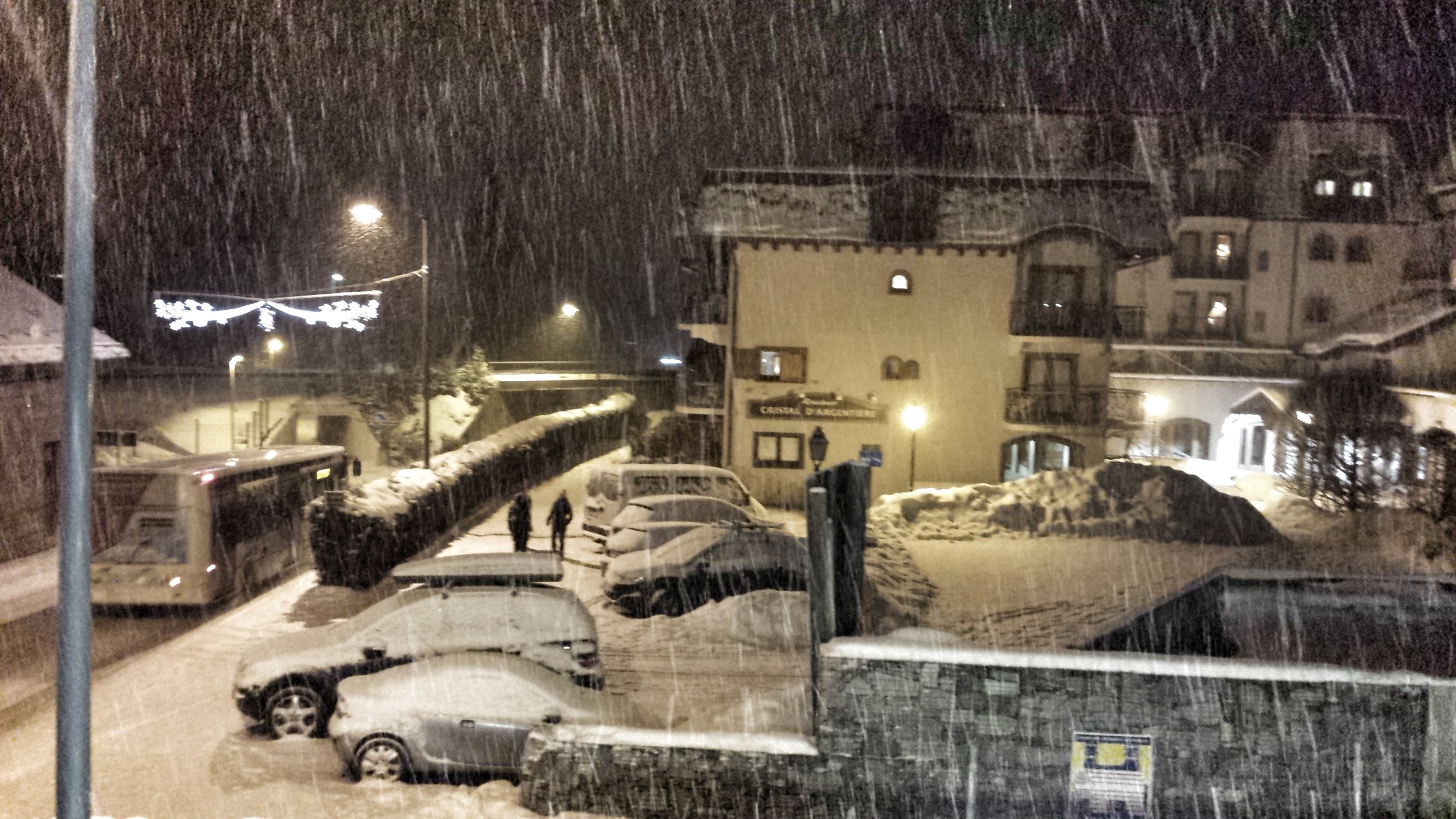 Dumping in Argentiere