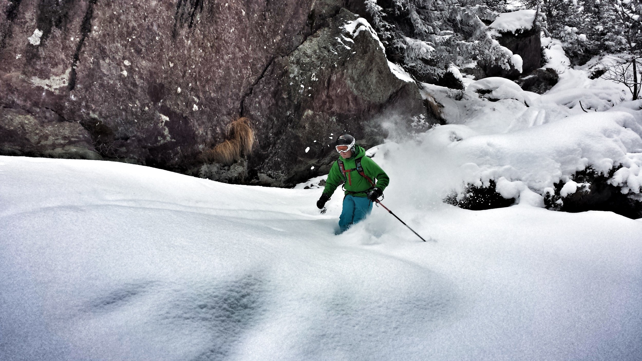 Knee deep in the Powder Stash