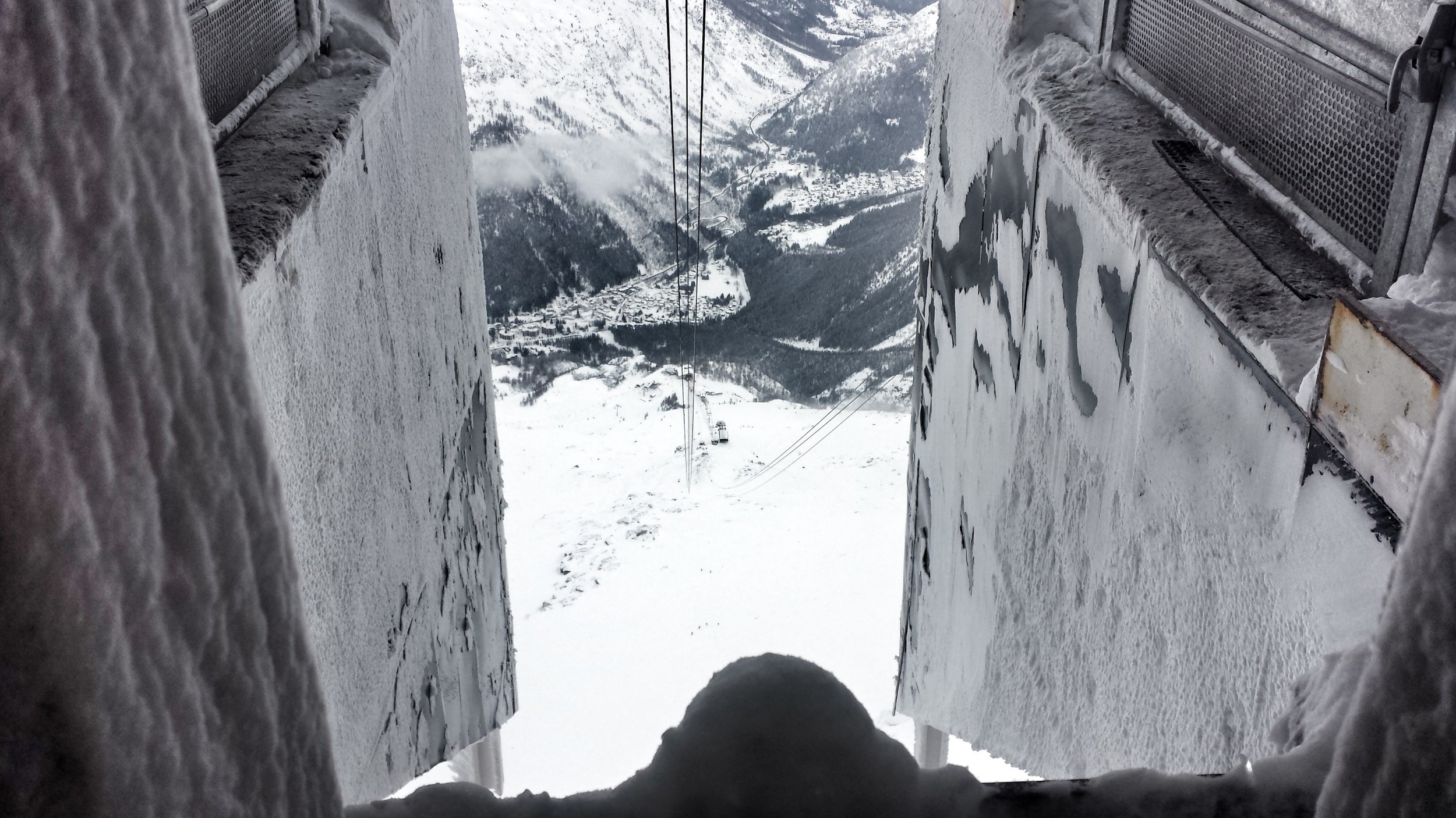 Here is what they were looking at. You can see the town way down at the bottom 7000 feet away