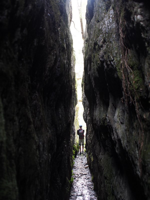 Peter at the end of the tunnel