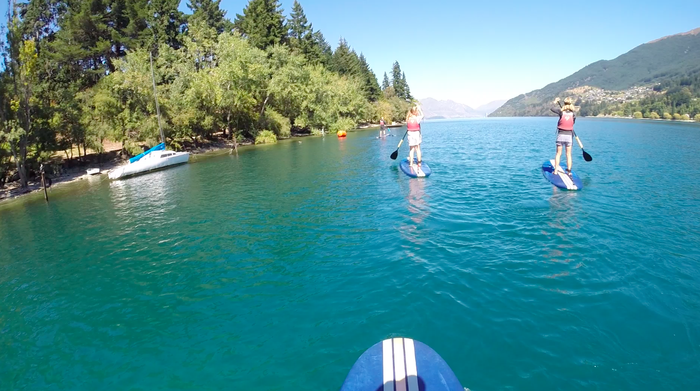 Paddling Hard 