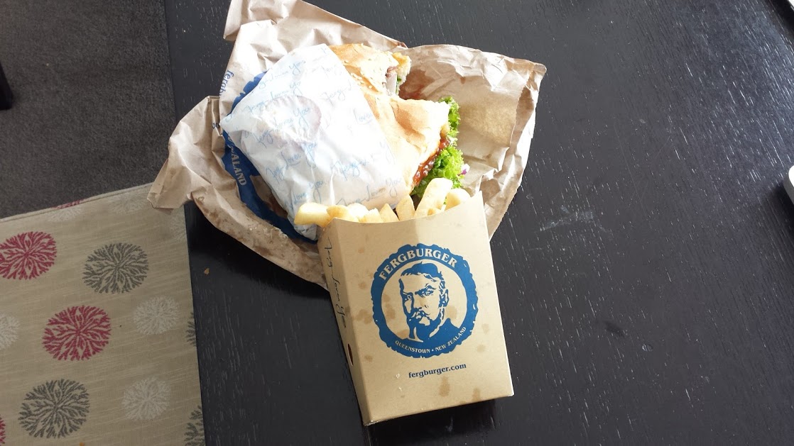 The burger